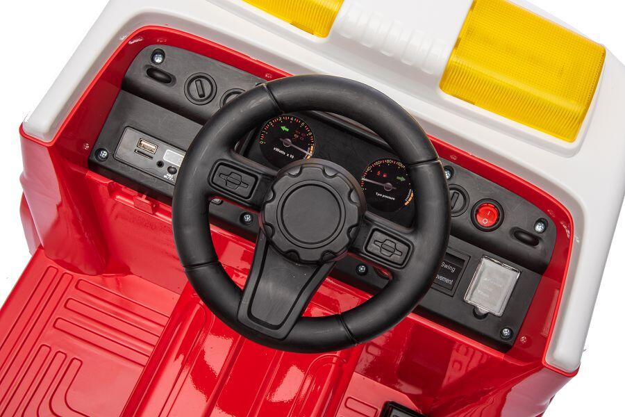 Kinderfahrzeug Feuerwehr - MP3 & Sirene