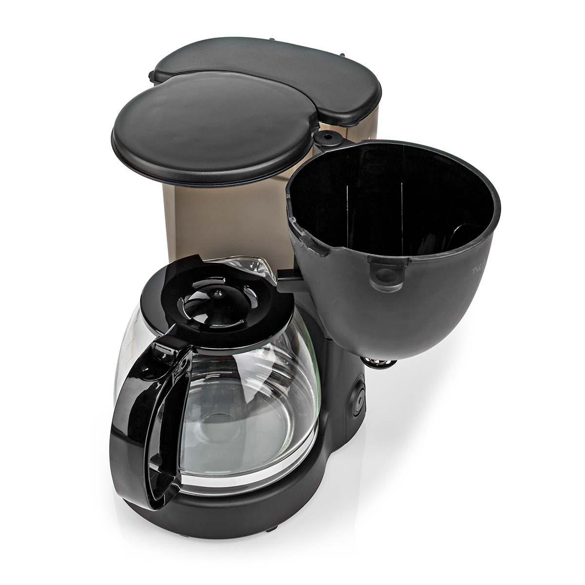 Kaffeemaschine | Filter Kaffee | 1.25 l | 10 Tassen | Warmhalten | schwarz