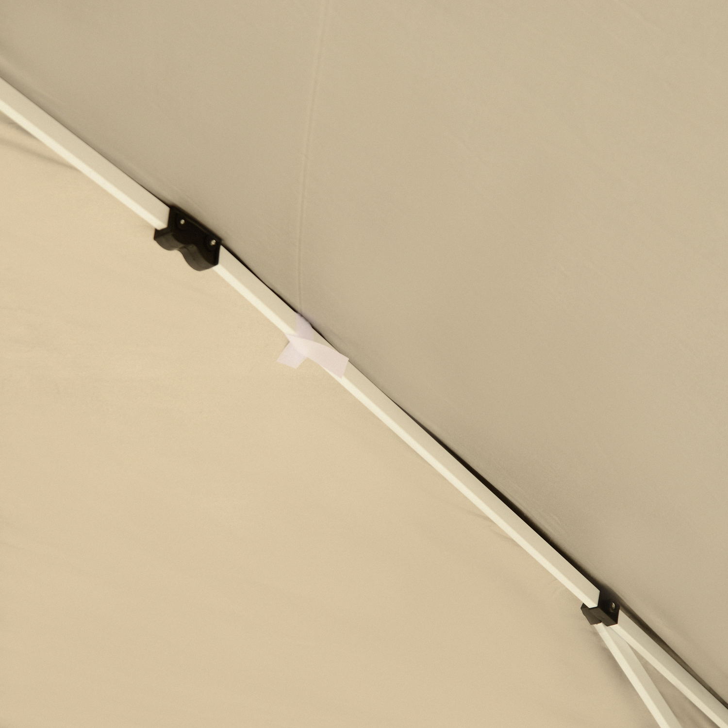 Pavillon, 2,95 x 2,95 m Pop-Up-Faltpavillon, Gartenpavillon, Partyzelt, UV-Schutz, Stahl+Oxfordstoff, Schwarz