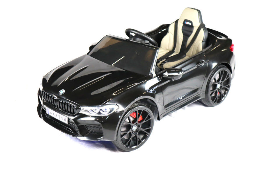 Kinderfahrzeug BMW M5 - schwarz / 10kmh