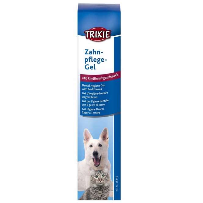 Trixie Zahnpflege-Gel mit Rindfleischgeschmack - 100g Trixie Zahnpflege-Gel mit Rindfleischgeschmack - 100g