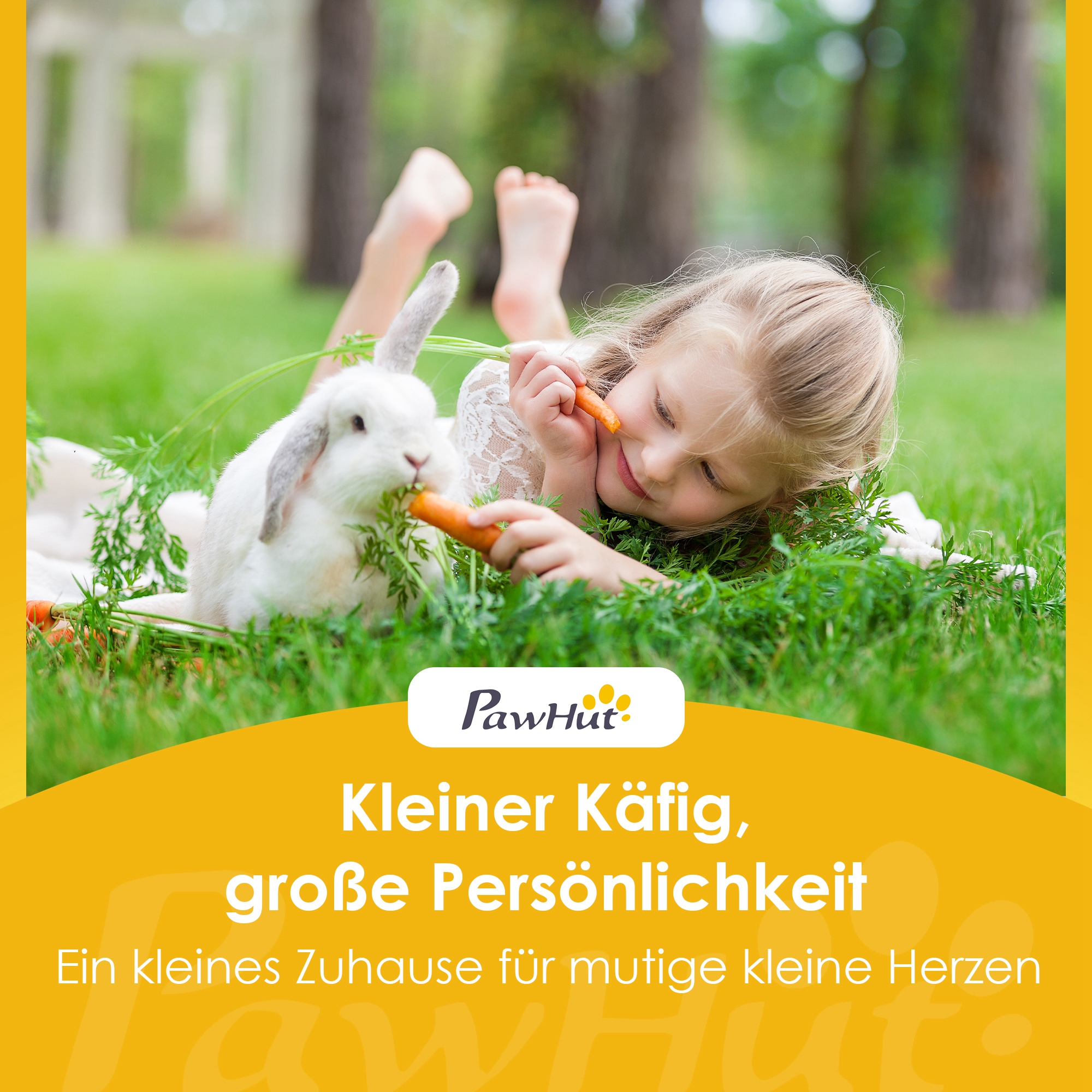 Hasenstall 2 Etagen, Kaninchenstall aus Holz mit wetterfest aufklappbares Dach, Freilaufgehege, Rampe, 98x95x102,5 cm Grau