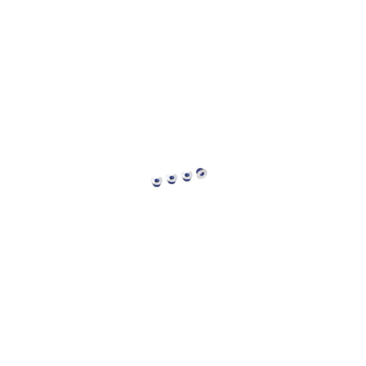 Radmuttern m. Rand M4 VE4 selbstsperrend Radmuttern m. Rand M4 VE4 selbstsperrend
