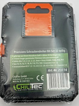 Präzisions-Schraubendreher Bit-Set, 30 Bits, Schraubendreher-Griff, Verlänge