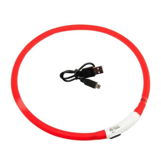 Karlie Visio Light LED-Leuchtschlauch mit USB - Rot Karlie Visio Light LED-Leuchtschlauch mit USB - Rot