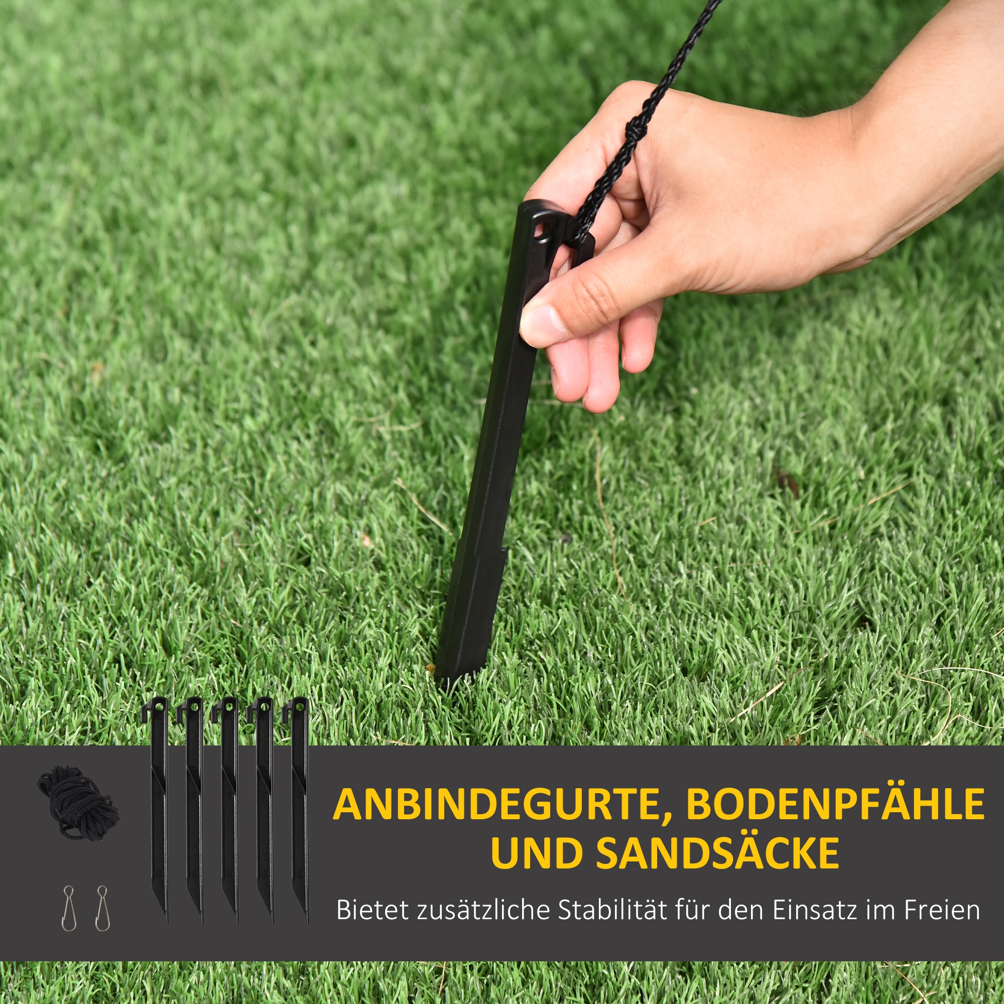 Aufblasbarer Weihnachtsbaum mit Weihnachtsmann Schneemann und Geschenkbox 210 cm Weihnachtsbeleuchtung LED Selbstaufblasend Polyester Grün 144 x 125 x 210 cm