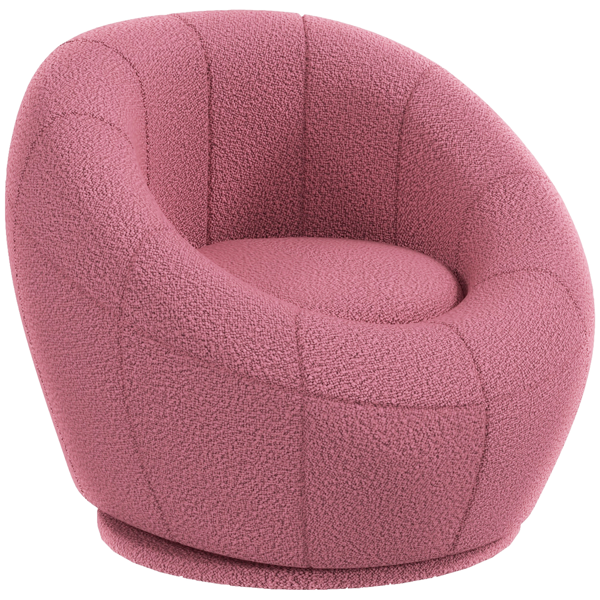 Kindersessel Kindermöbel Kinderhocker, Teddy-Fleece, 60 cm x 56 cm x 48 cm, Rosa Kindersessel Kindermöbel Kinderhocker, Teddy-Fleece, 60 cm x 56 cm x 48 cm, Rosa
