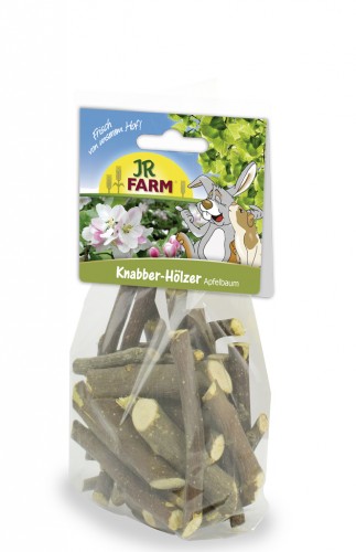 JR Farm Knabber-Hölzer Apfelbaum 100g JR Farm Knabber-Hölzer Apfelbaum 100g