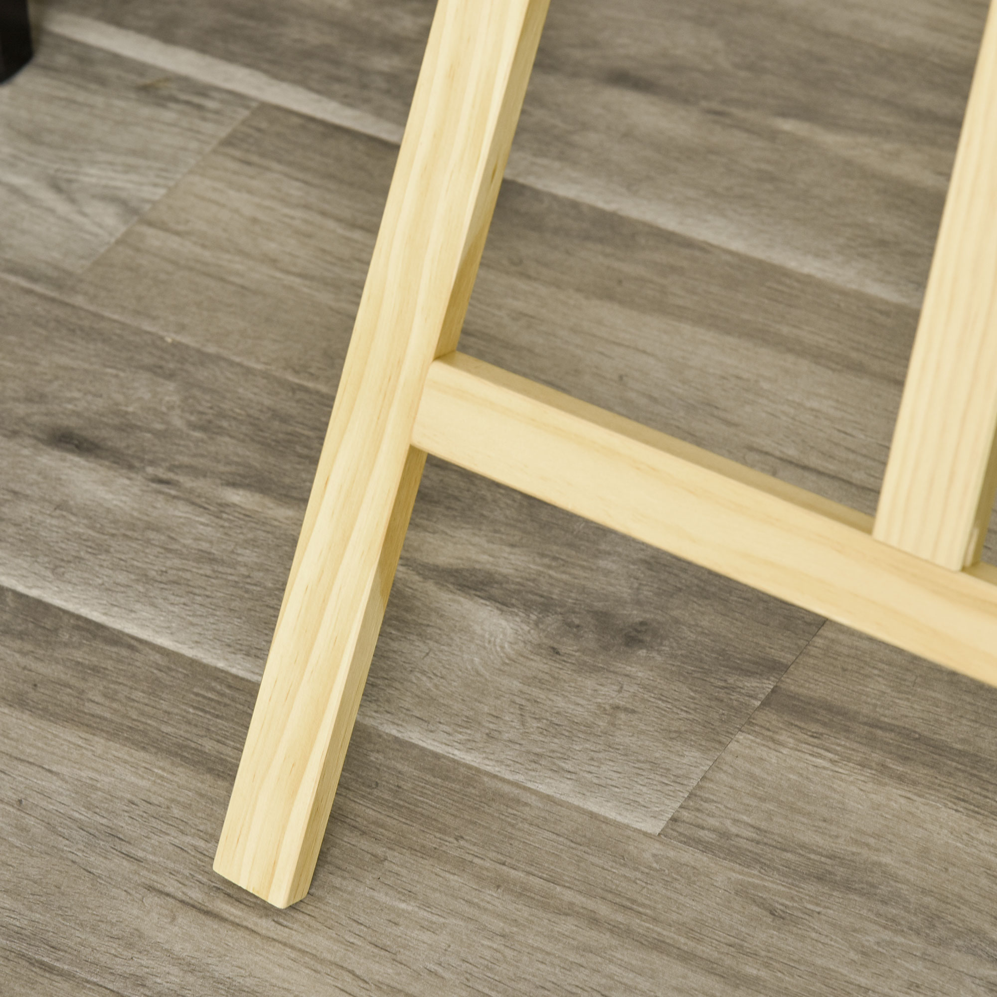 Staffelei Holz 134,5 cm hoch Holzstaffelei für Leinwände bis 108 cm Feldstaffelei Atelierstaffelei für Malerei, Skizze, Hochzeit, Ausstellung Natur