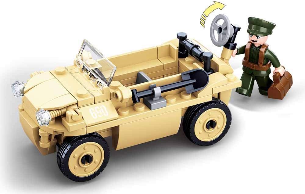 Sluban M38-B0690 - Army WWII - Amphibienfahrzeug