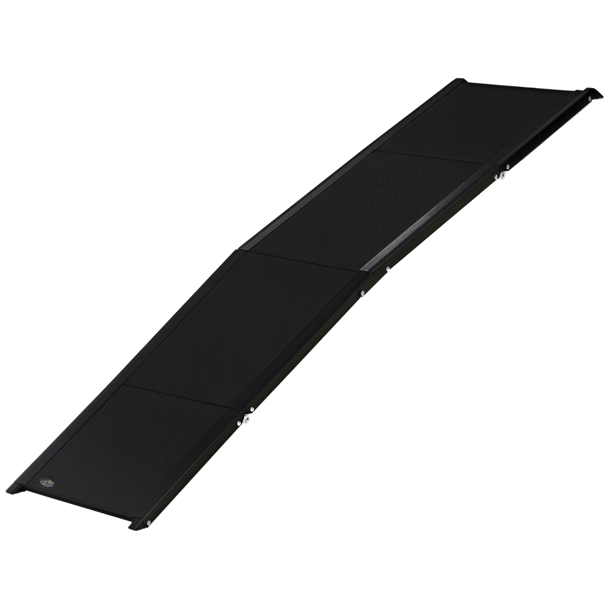 Haustierrampe, klappbar, rutschfest, Hunde bis 40 kg, 158 cm x 43.5 cm x 2.5 cm, Schwarz Haustierrampe, klappbar, rutschfest, Hunde bis 40 kg, 158 cm x 43.5 cm x 2.5 cm, Schwarz