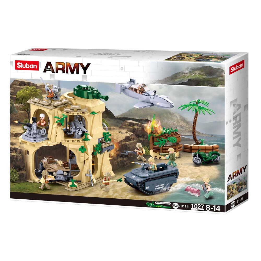 Sluban M38-B1111 - Army - Die Schlacht von Iwo Jima