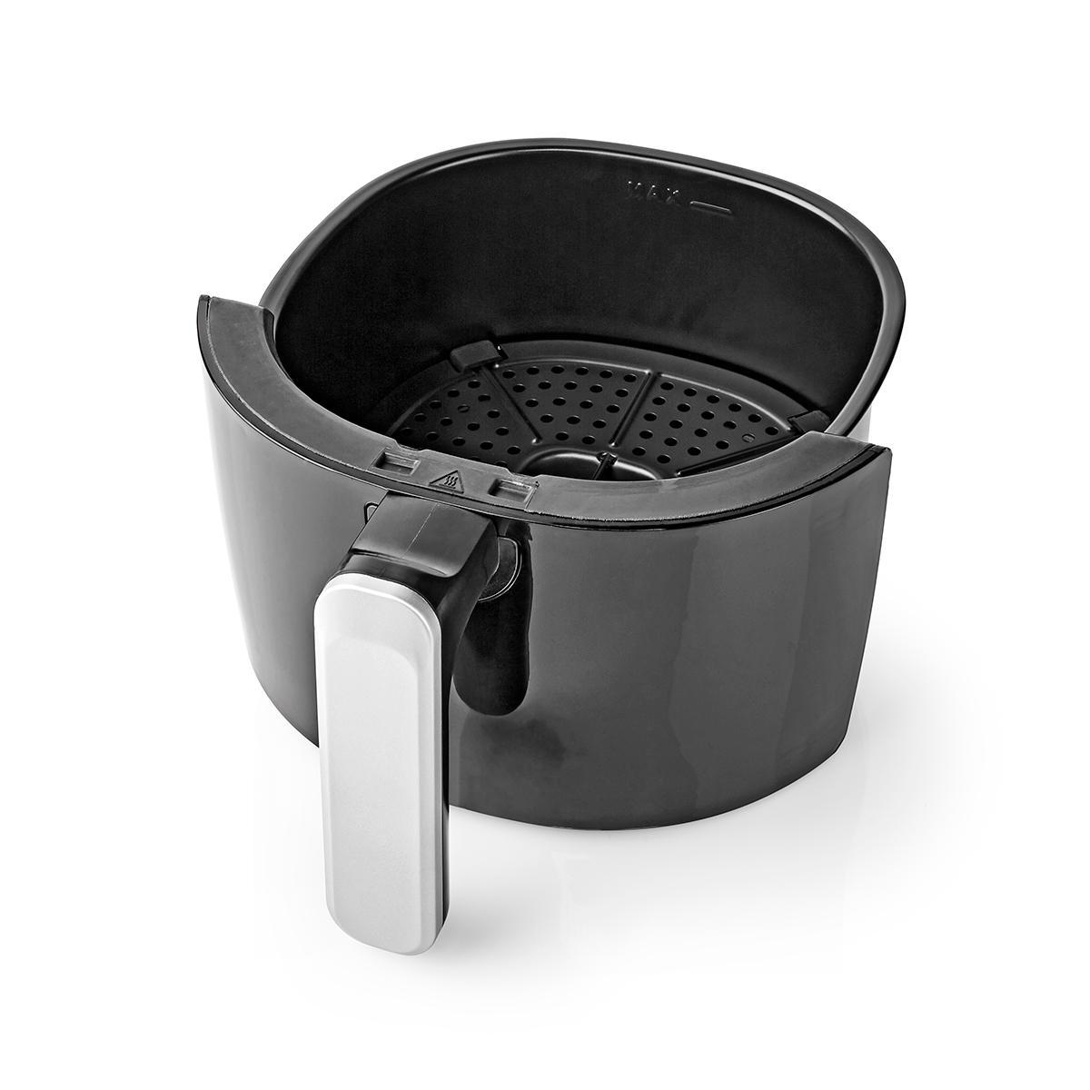 Heißluft Friteuse | 2.4 l | Timer: 30 min | Analog | Aluminium / schwarz