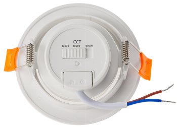 LED-Einbauleuchte "Flat-36 CCT" / 5W, 3000/4000/6500K, schwenkbar