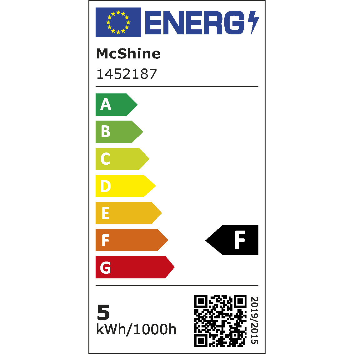LED-Modul McShine ''MCOB'' 5W, 400lm, 230V, 50x25mm, warmweiß, 3000K, step-dimmbar