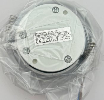 LED-Einbauleuchte "Flat-32" warmweiß, 80x32mm, 5W, 590lm, weißes Gehäuse