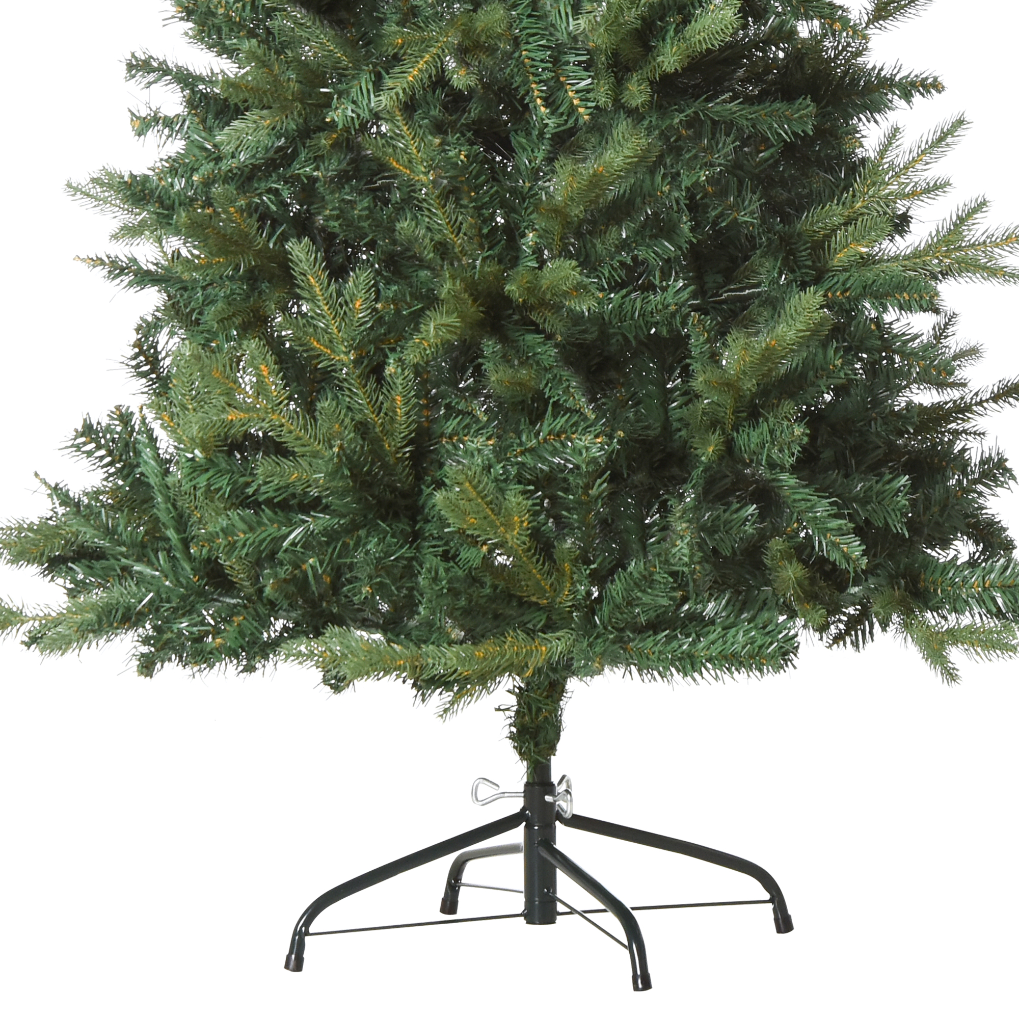 künstlicher Weihnachtsbaum 150 cm künstlich Tannenbaum mit 946 Spitzen Christbaum Weihnachtsdeko inkl. Metallständer für drinnen