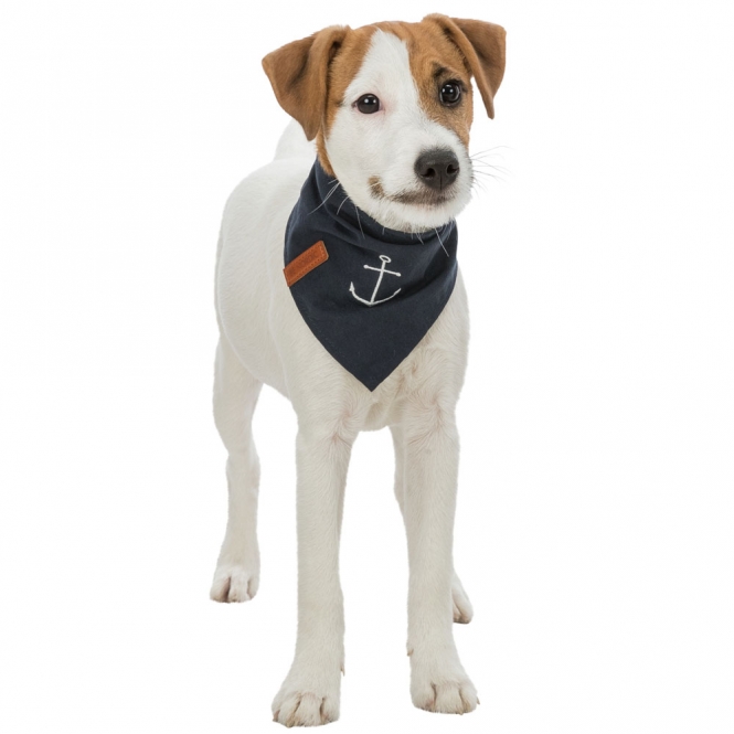 Trixie BE NORDIC Halstuch - dunkelblau - L / 50 cm Trixie BE NORDIC Halstuch - dunkelblau - S / 30 cm