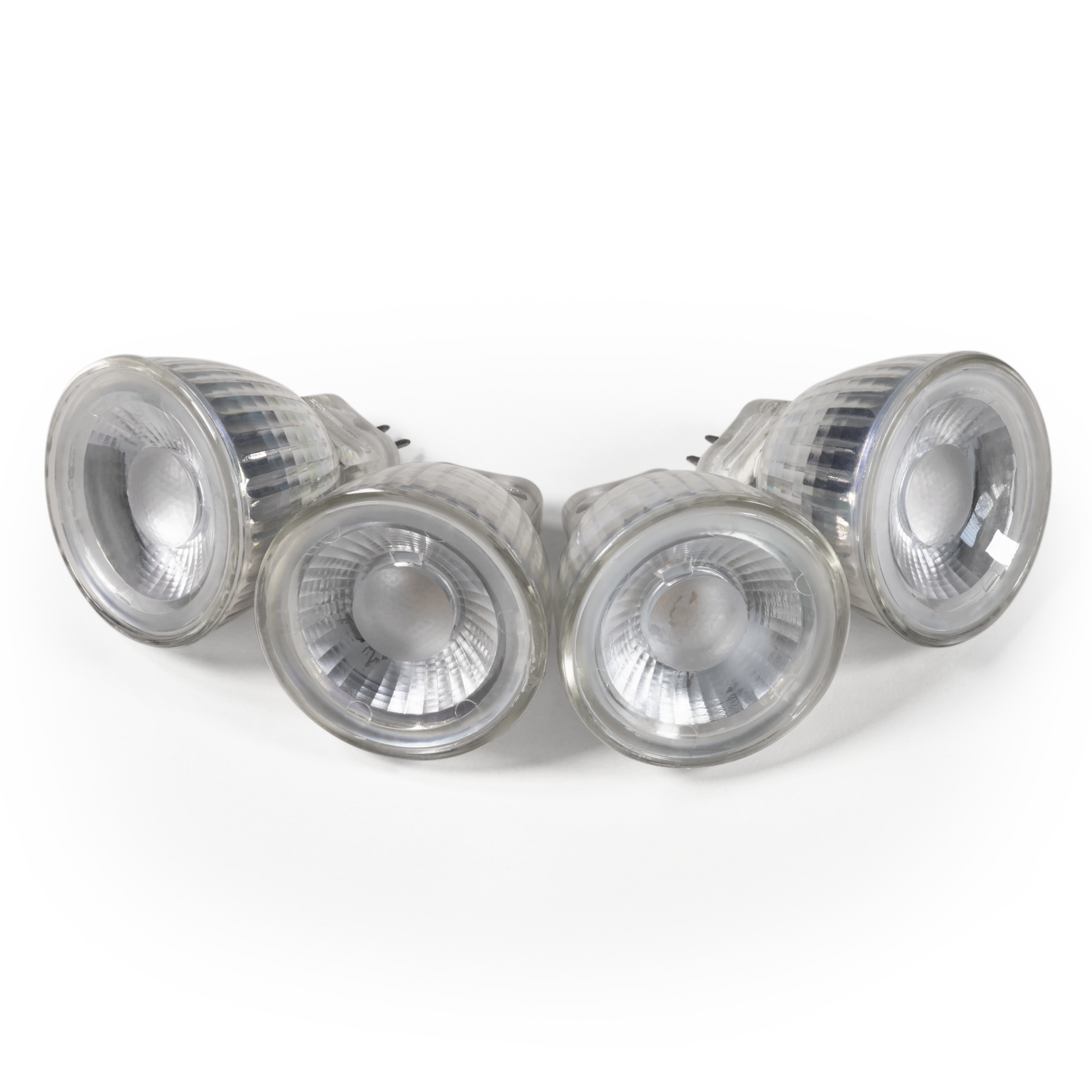 LED-Strahler McShine ''MCOB'' MR11 / G4, 3W, 250lm, warmweiß, 4er-Pack