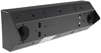4-fach Steckdosenblock+2x USB, anthrazit / 250V~/ 16A, Aufbaumontage, USB 3,1A