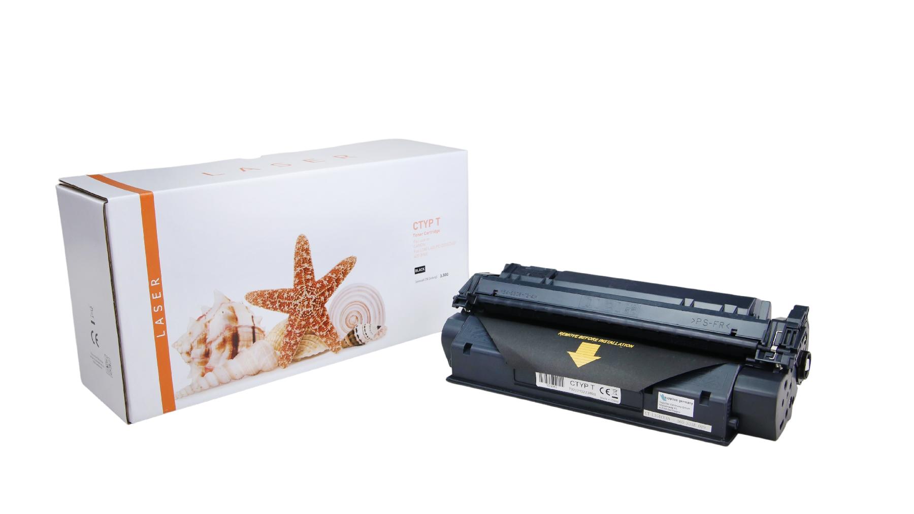 CARTRIDGE T alternativ Toner black für Canon / CARTRIDGE T / FX8 / 3.500 Seiten