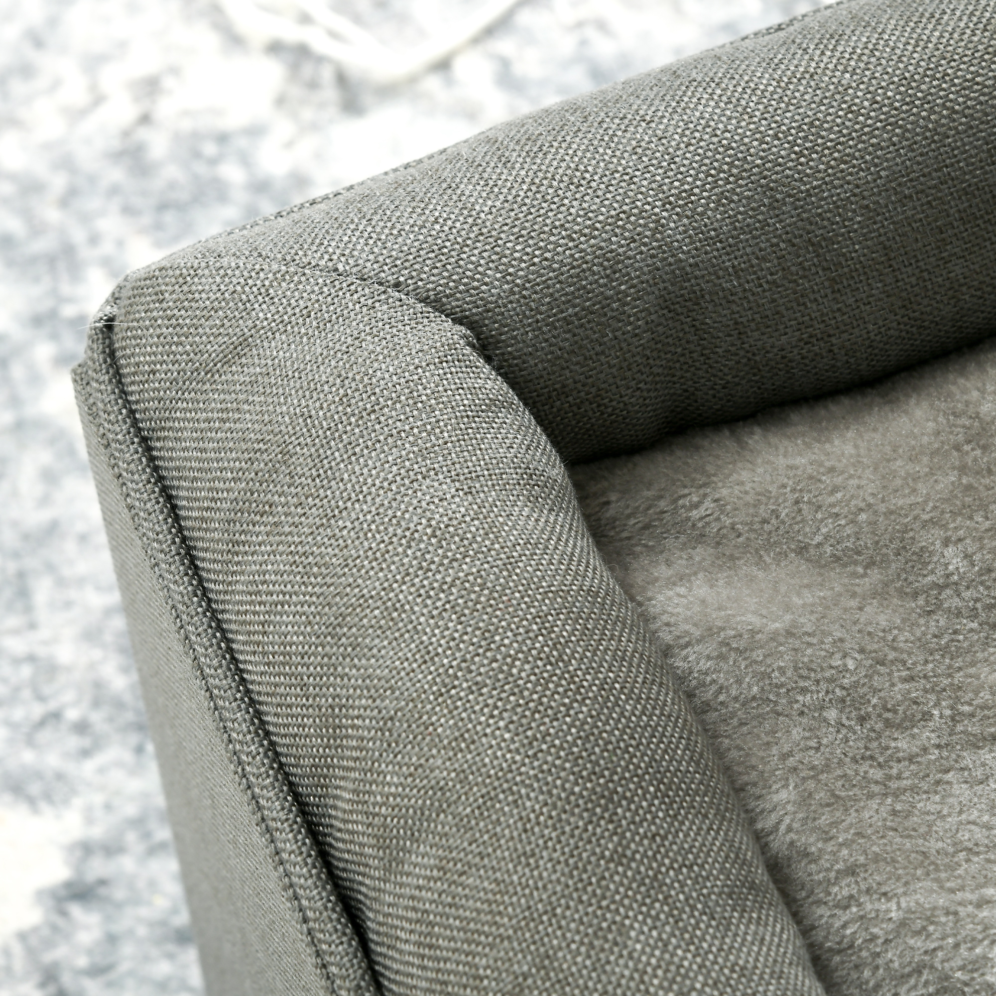 Katzenhöhle Katenbett 2-in-1 Katzenhöhle, ink. Kissen,  36,5 x 36,5 x 33 cm, Grün