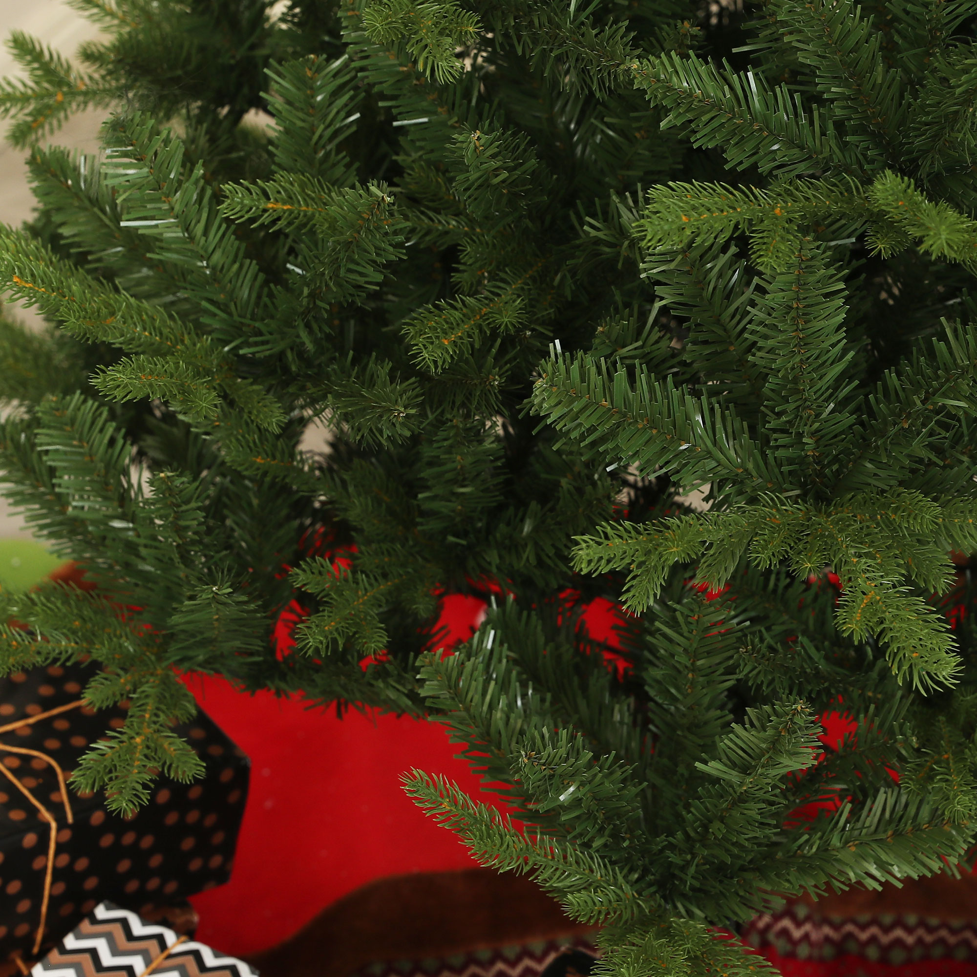 Weihnachtsbaum, Kunsttanne, naturgetreu, breit & üppig, 180 x ?105 cm, Grün