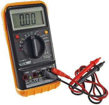 Digital-Multimeter "CTM-43 big", Volt, Amp., Ohm, autom. Messbereichswahl