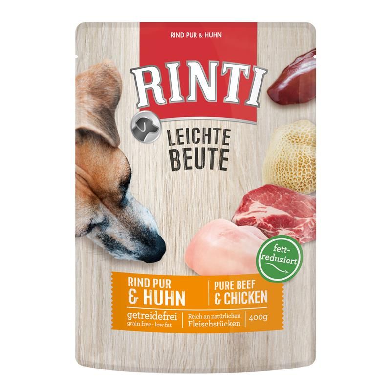 Rinti PB Leichte Beute Rind Pur + Huhn 400g Rinti PB Leichte Beute Rind Pur + Huhn 400g