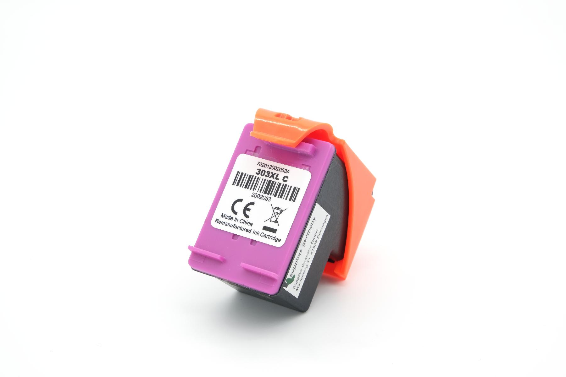 303XLC alternativ Tinte Color für HP / T6N03AE / 18