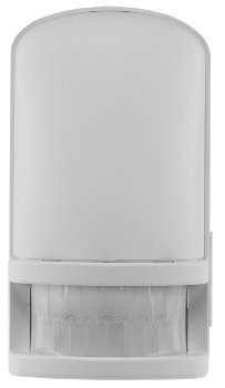 LED Nachtlicht mit Bewegungsmelder / 230V, Licht Warmweiß, On/Off/Auto