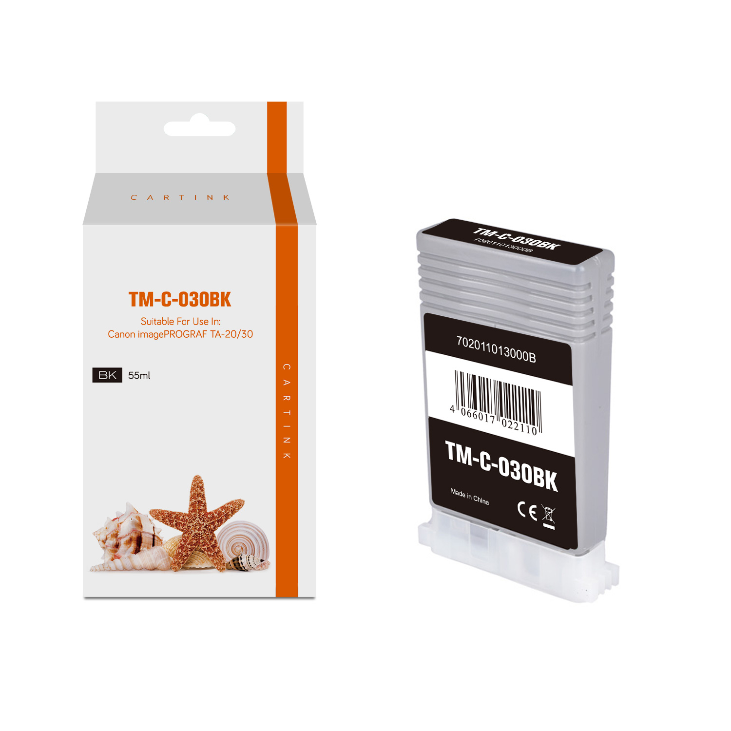 PFI030BK Refill Tinte Schwarz für Canon / 3489C001