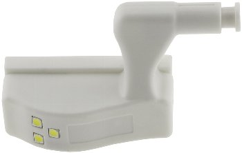 LED Schrankleuchte, 4er-Set, Batteriebetrieb, Drucksensor für Türen