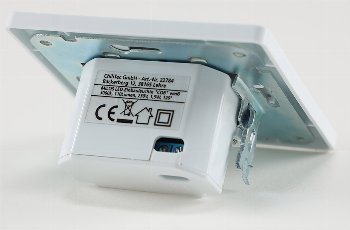 MILOS LED-Einbauleuchte "COB" weiß matt / 80x80mm, 3000k, warmweiß, 55Lumen