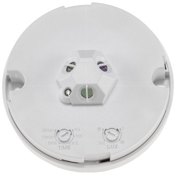 Decken-Aufputz-Bewegungsmelder 360° / PIR, mit Präsenzfunktion, 20m Detektion