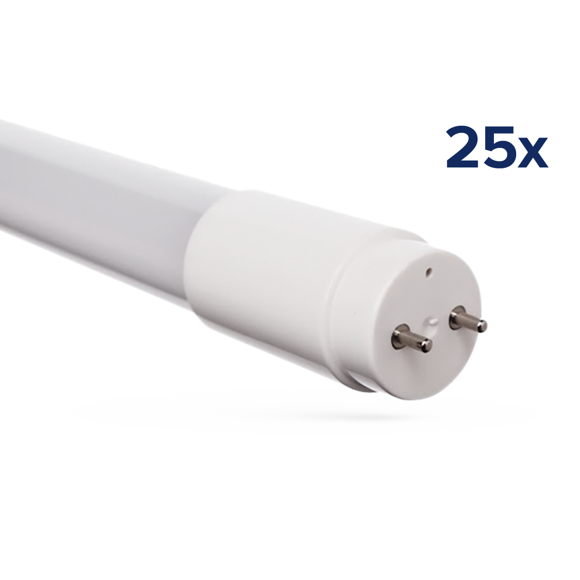 LED-Röhren, T8, 17W, G13, 1900lm, 270°, 120cm, 4000K, neutralweiß, 25er-Pack