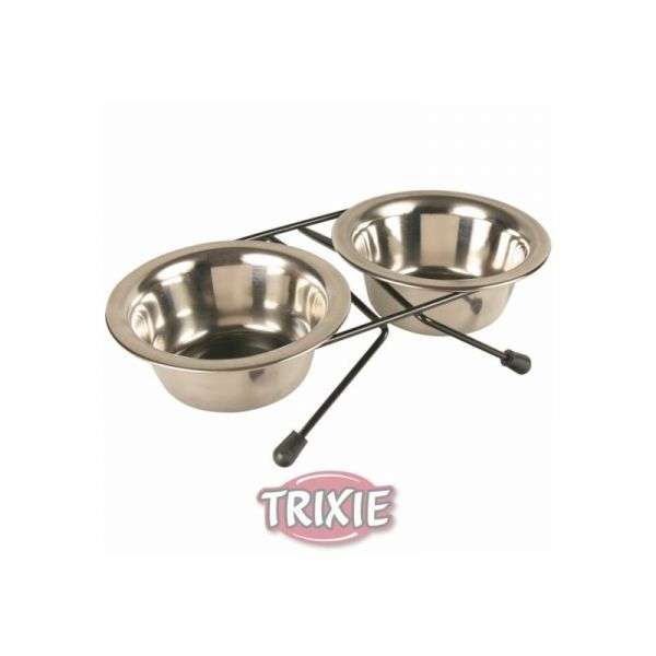 Trixie Eat On Feet Napfständer - 2 x 0,2 L Trixie Eat On Feet Napfständer - 2 x 2,8 L