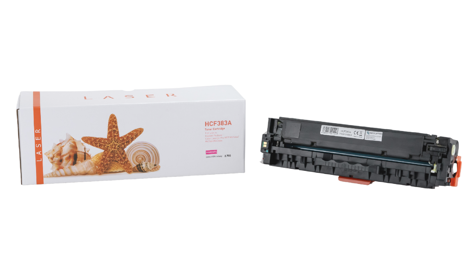 CF383A alternativ Toner magenta für HP / CF383A / 312A / 2.700 Seiten