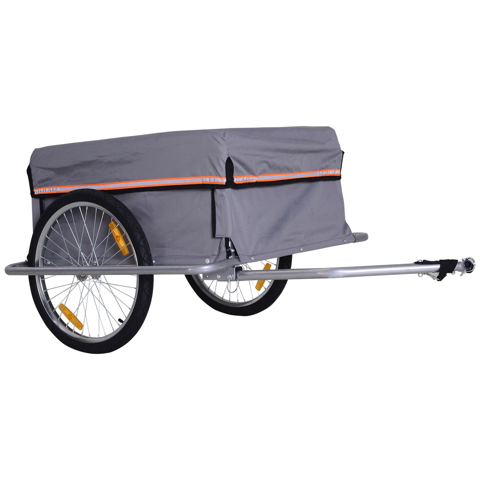 Fahrradanhänger Klappbar Lastenanhänger mit Kupplung,Transportwagen bis 40 kg belastbar, Transportanhänger Anhänger für Fahrrad Handwagen 140 x 88 x 60 cm Fahrradanhänger Klappbar Lastenanhänger mit Kupplung,Transportwagen bis 40 kg belastbar, Transportanhänger Anhänger für Fahrrad Handwagen 140 x 88 x 60 cm