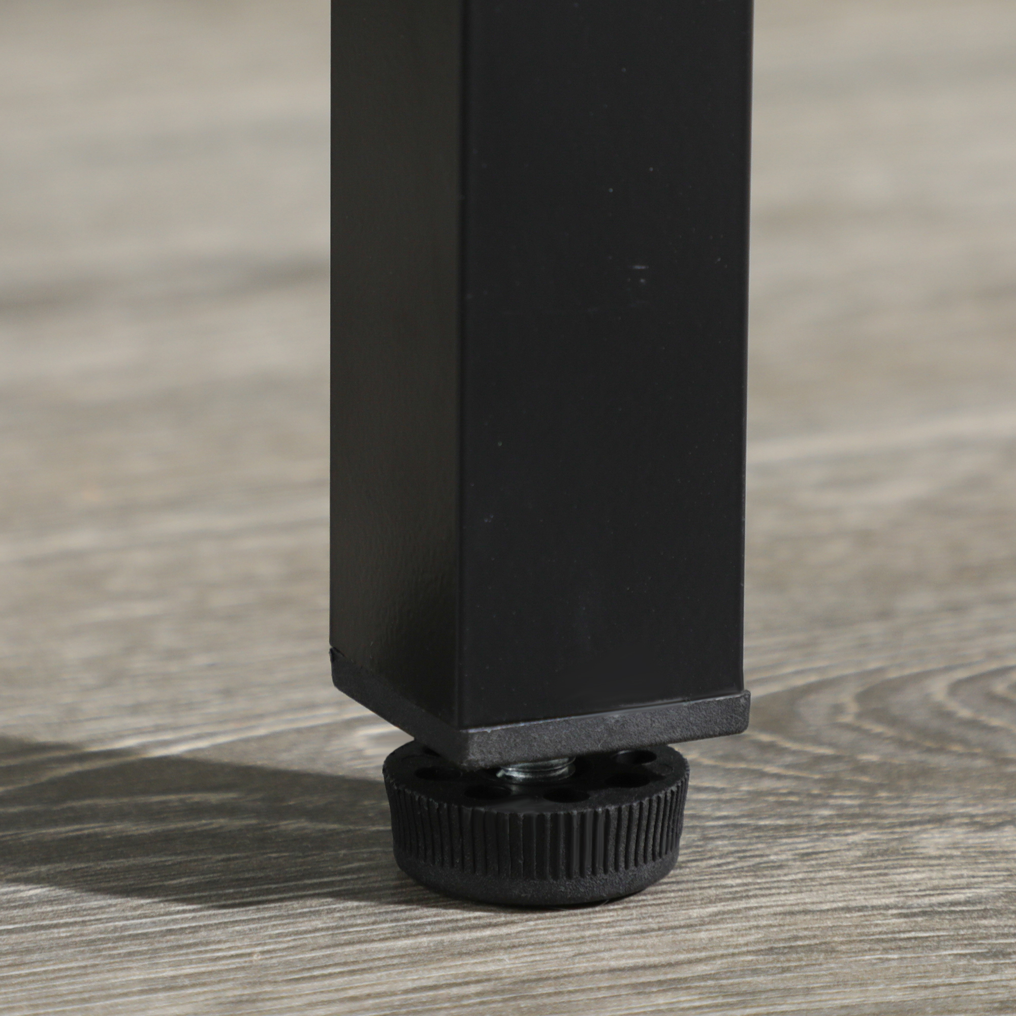 Tischtennisset, faltbar, Schloss und Griff, Aluminiumrahmen, 152x76x72 cm, Schwarz