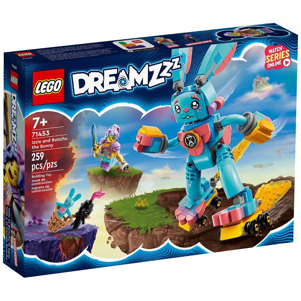 LEGO® 71453 - DreamZzz Izzie und ihr Hase Bunchu (259 Teile)