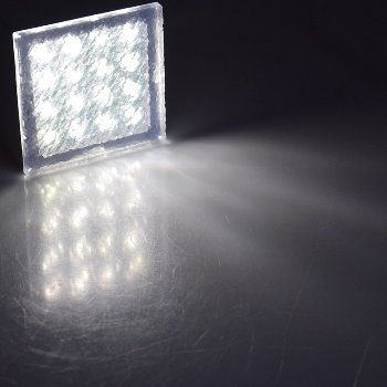LED Pflasterstein "BRIKX 10" neutralweiß / 10x10x7cm, 130lm, IP67, 230V