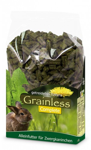 JR Farm Grainless Complete Zwergkaninchen 3,5 kg JR Farm Grainless Complete Zwergkaninchen 3,5 kg