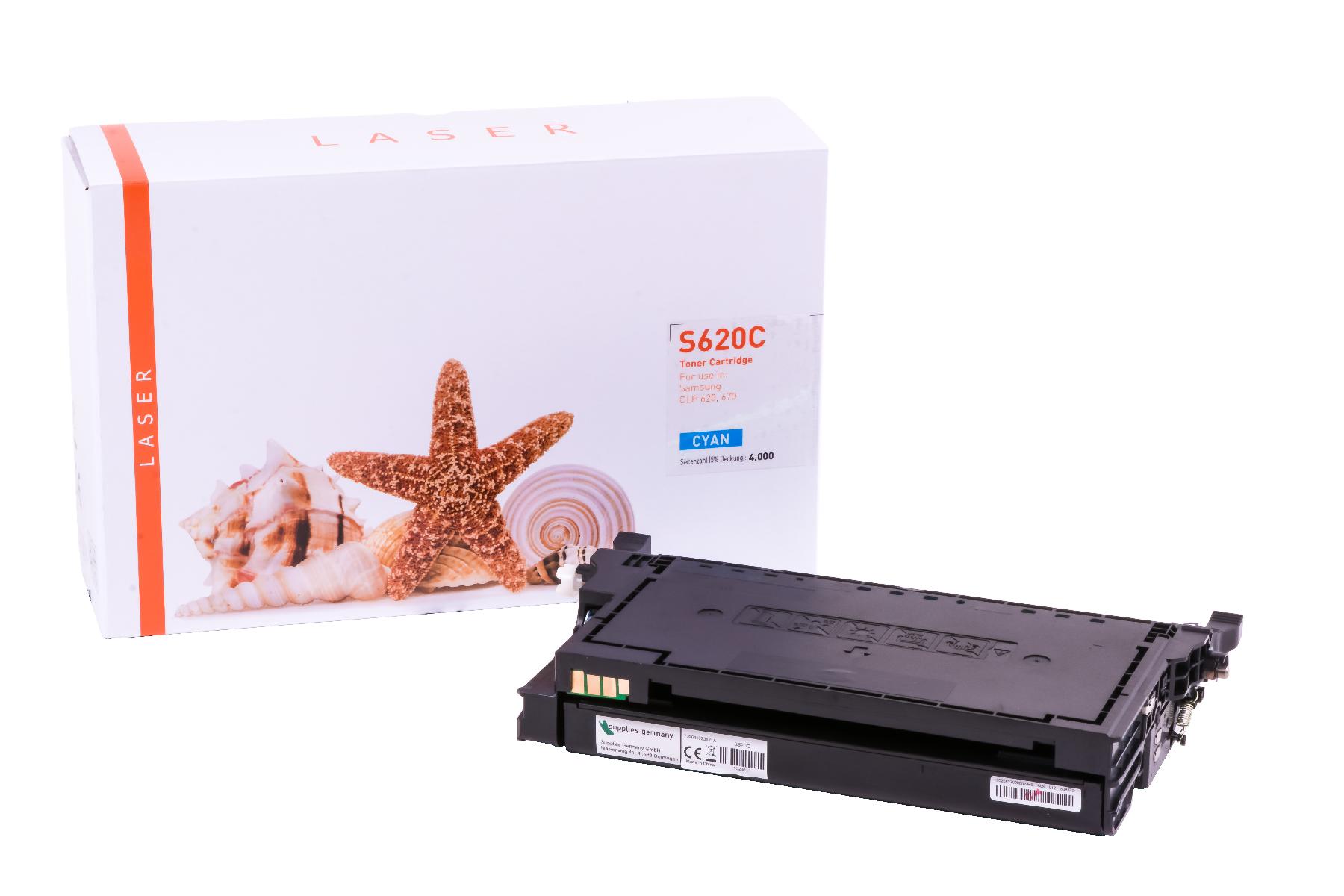 CLP620C alternativ Toner cyan für Samsung / CLTC5082L / 4.000 Seiten CLP620C alternativ Toner cyan für Samsung / CLTC5082L / 4.000 Seiten