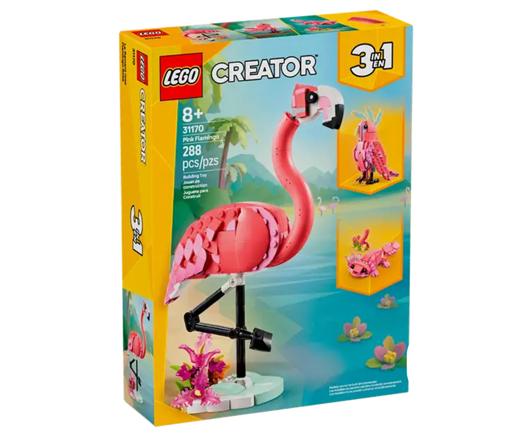 LEGO® 31170 - Creator - rosa Flamingo (288 Teile)