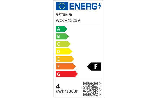 LED-Strahler GU10, 4W, 300 lm, warmweiß, Milchglas