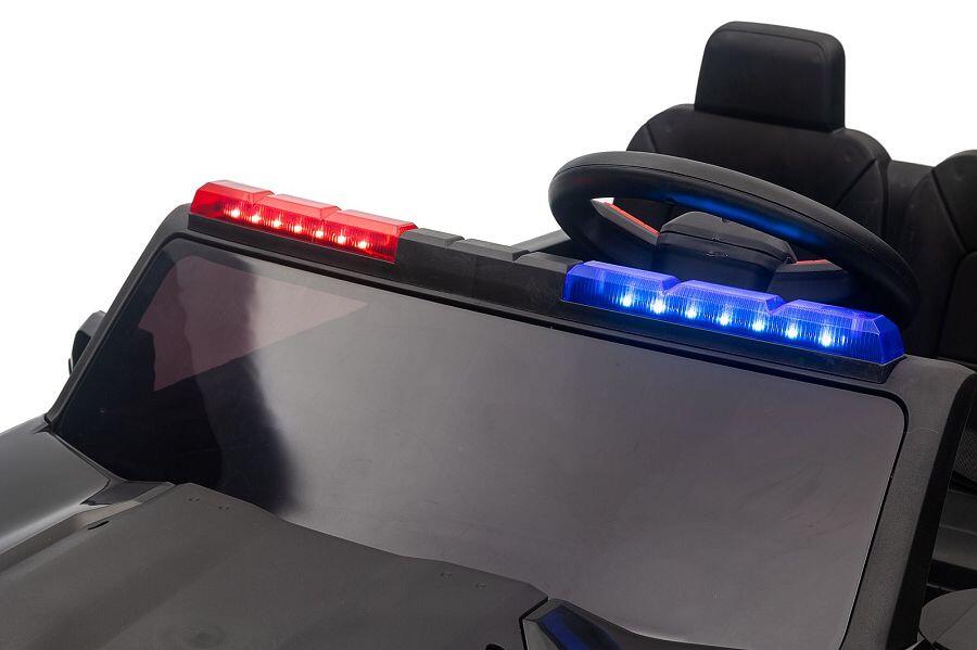 Kinderfahrzeug Polizei Doppelsitzer