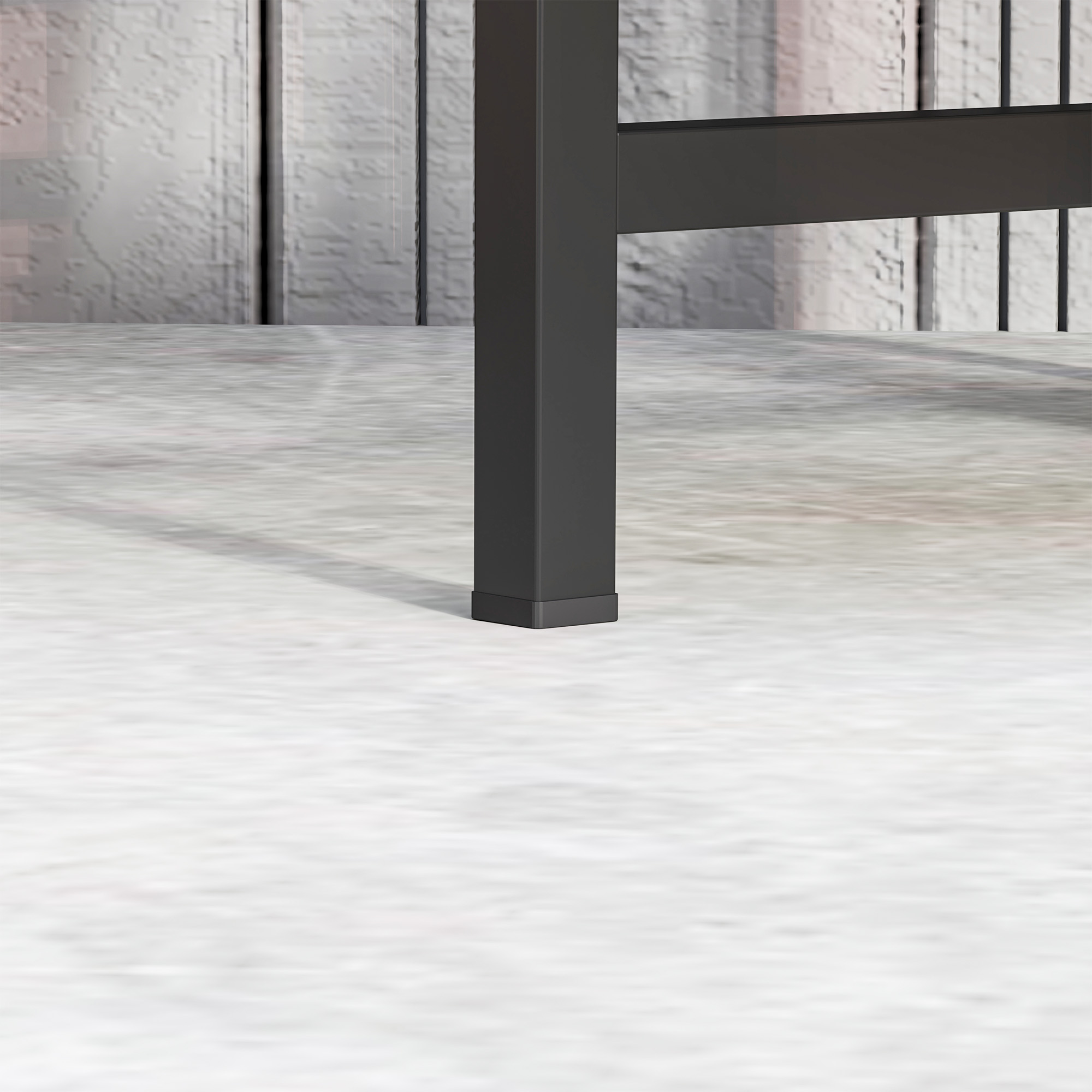 Blumentopfständer, Pflanzenständer mit 6 verstellbaren runden Ebenen, Eckständer für Pflanzentöpfe, Metall, Schwarz