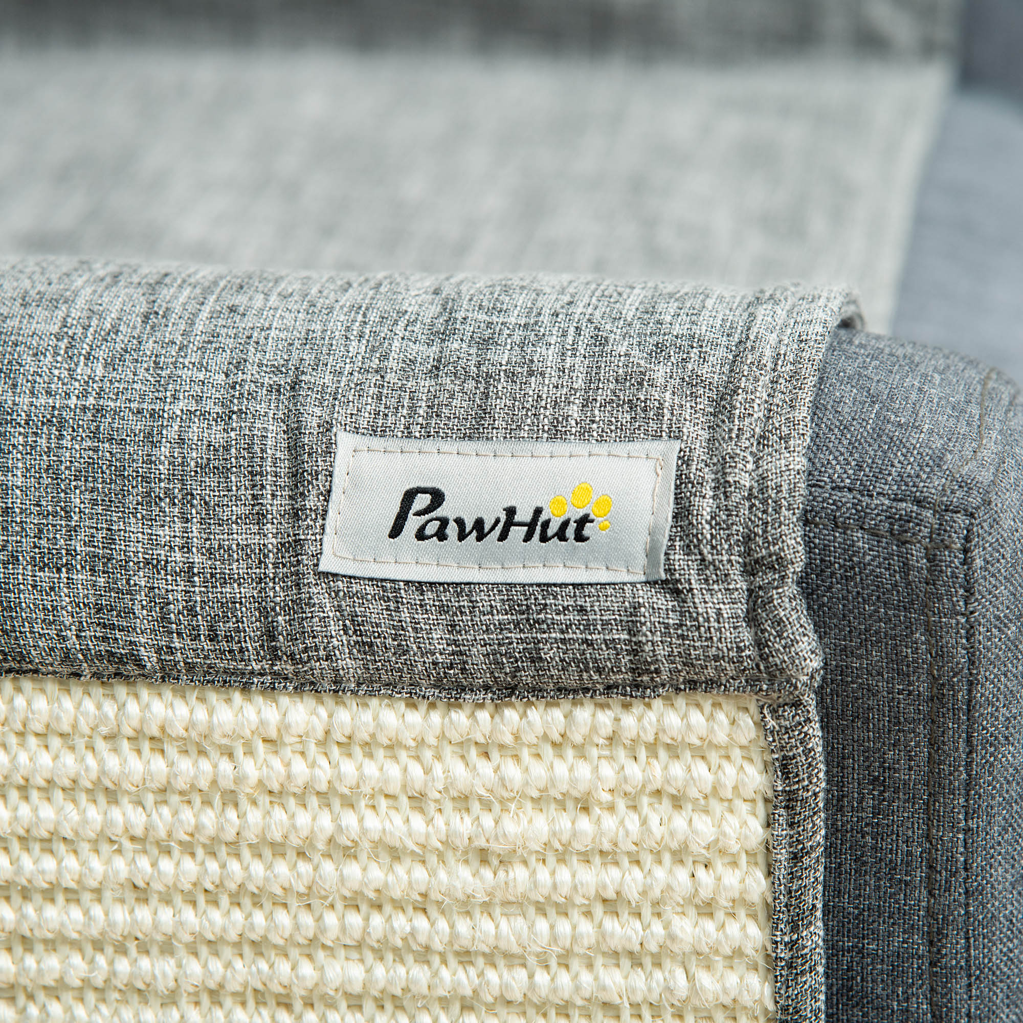 2er Kratzmatte Kratzschutz Sofa Sisal Kratzteppich für Katze Sessel Couch Katzenkratzmatte Grau 130 x 45 x 0,3 cm