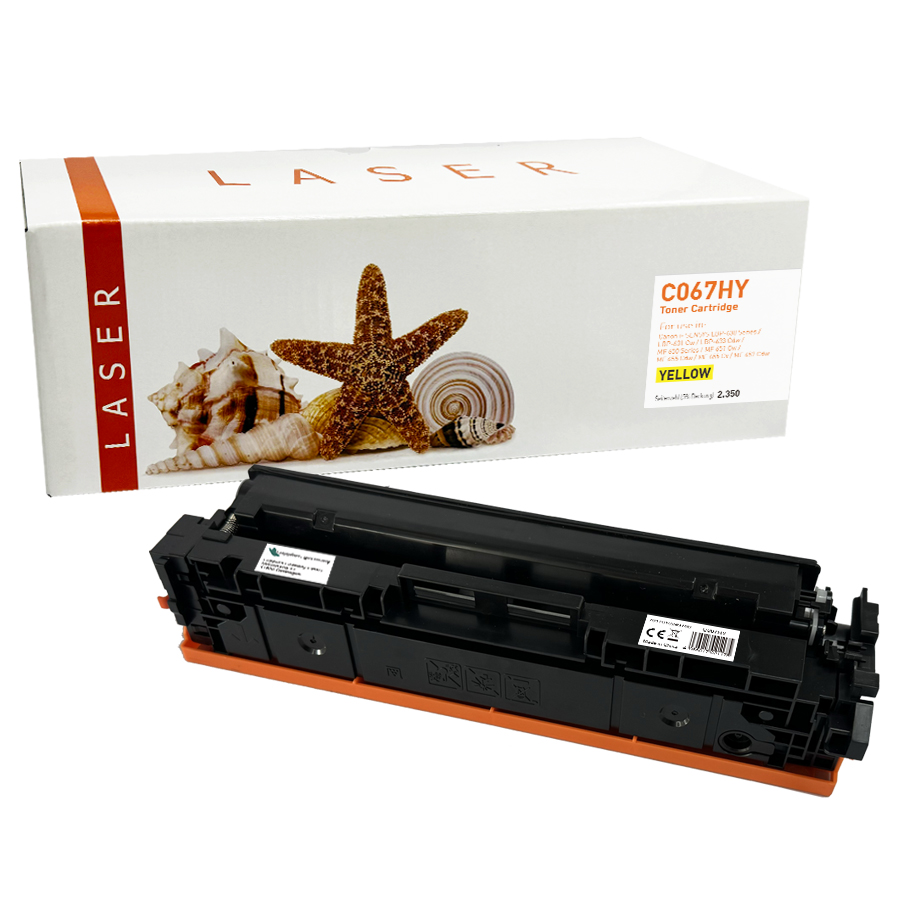 067HY alternativ Toner yellow für Canon  / 5103C002 / 2.350 Seiten